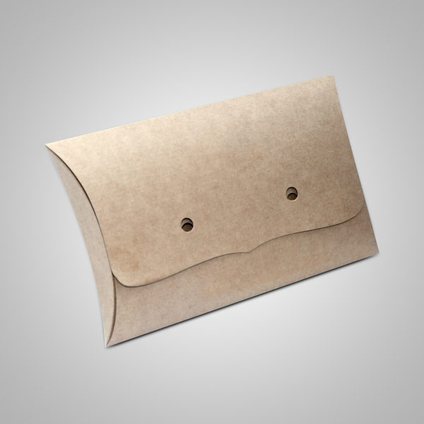 Kraft Pillow Soap Boxes Image 3